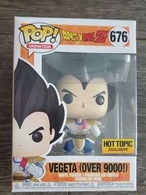 Funko Pop DragonBall Z Vegeta #676 Hot Topic Exclusive